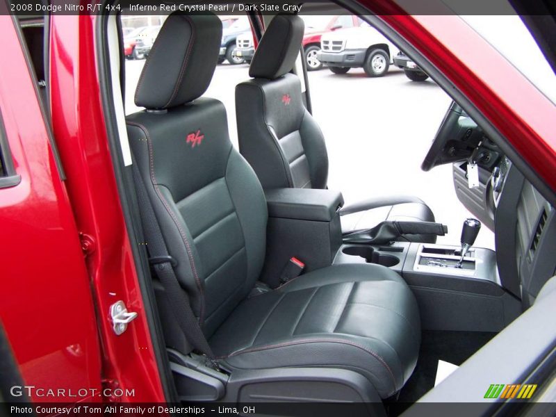 Inferno Red Crystal Pearl / Dark Slate Gray 2008 Dodge Nitro R/T 4x4