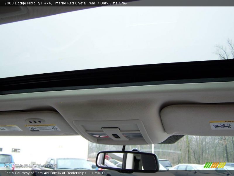 Inferno Red Crystal Pearl / Dark Slate Gray 2008 Dodge Nitro R/T 4x4