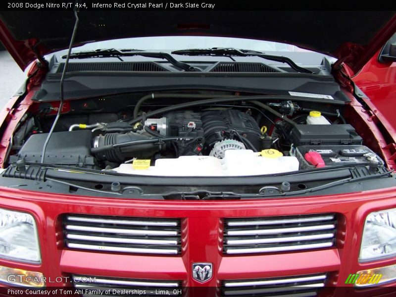 Inferno Red Crystal Pearl / Dark Slate Gray 2008 Dodge Nitro R/T 4x4