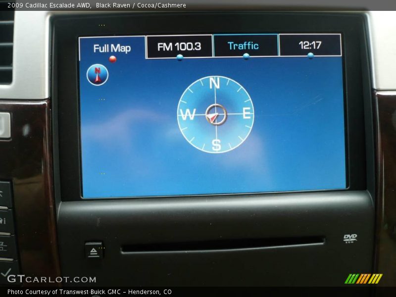 Black Raven / Cocoa/Cashmere 2009 Cadillac Escalade AWD