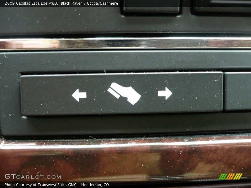 Black Raven / Cocoa/Cashmere 2009 Cadillac Escalade AWD