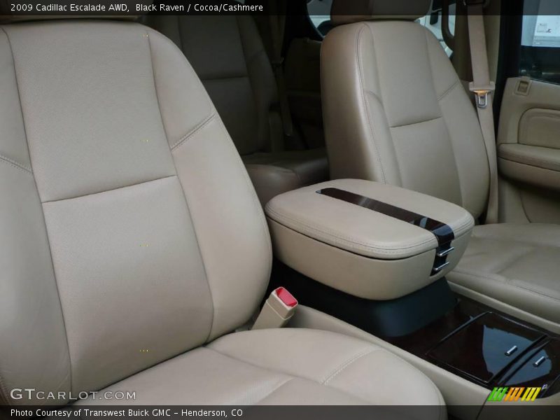 Black Raven / Cocoa/Cashmere 2009 Cadillac Escalade AWD