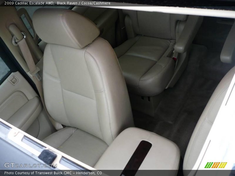 Black Raven / Cocoa/Cashmere 2009 Cadillac Escalade AWD