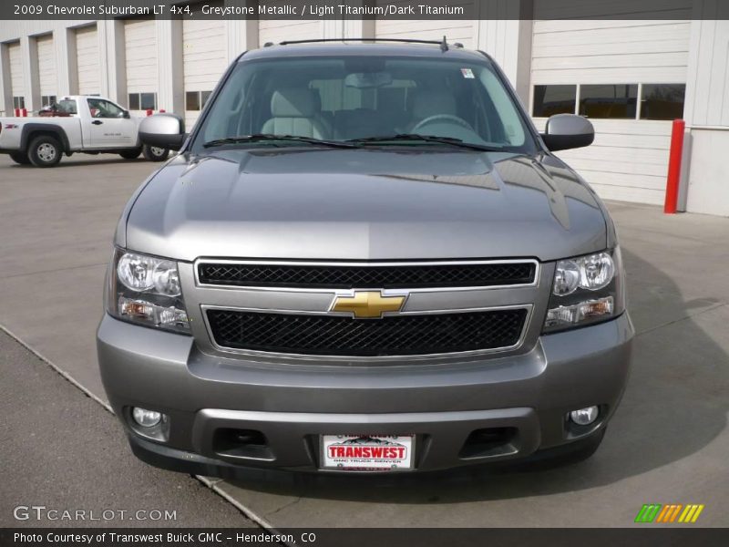 Greystone Metallic / Light Titanium/Dark Titanium 2009 Chevrolet Suburban LT 4x4