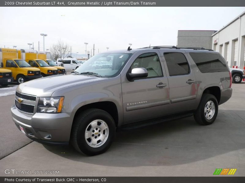 Greystone Metallic / Light Titanium/Dark Titanium 2009 Chevrolet Suburban LT 4x4