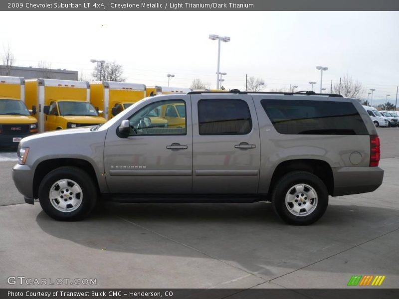 Greystone Metallic / Light Titanium/Dark Titanium 2009 Chevrolet Suburban LT 4x4