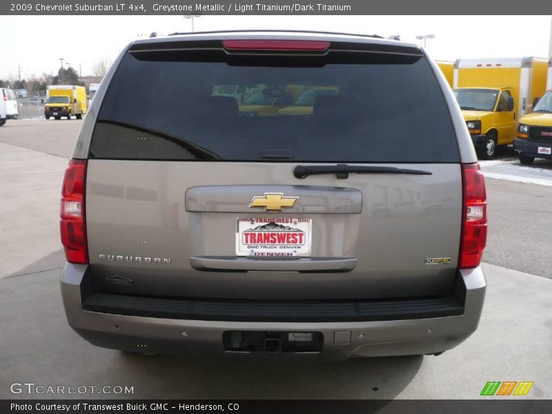 Greystone Metallic / Light Titanium/Dark Titanium 2009 Chevrolet Suburban LT 4x4