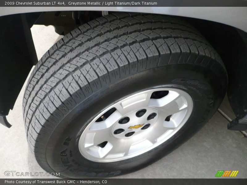 Greystone Metallic / Light Titanium/Dark Titanium 2009 Chevrolet Suburban LT 4x4