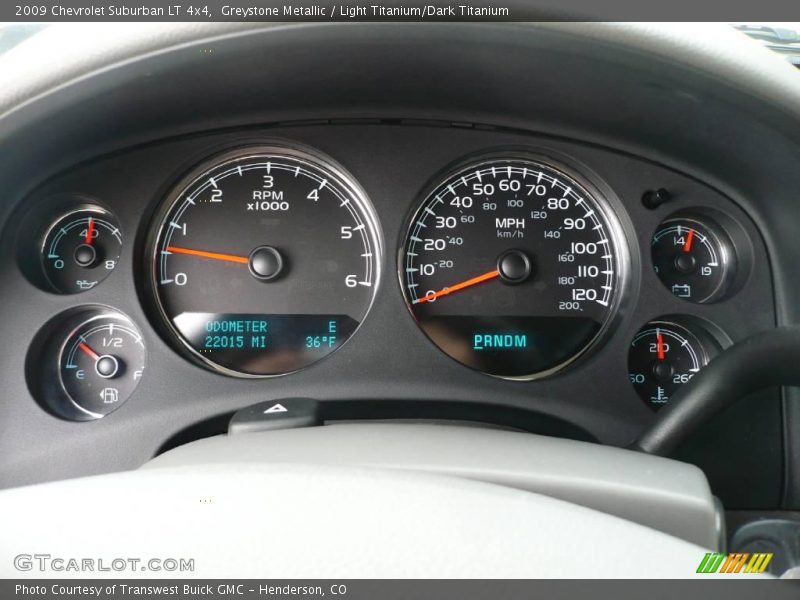 Greystone Metallic / Light Titanium/Dark Titanium 2009 Chevrolet Suburban LT 4x4
