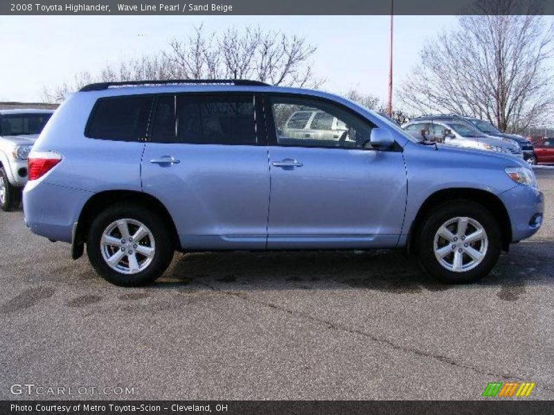 Wave Line Pearl / Sand Beige 2008 Toyota Highlander