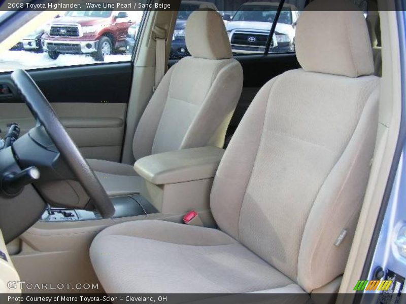 Wave Line Pearl / Sand Beige 2008 Toyota Highlander