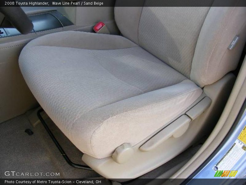 Wave Line Pearl / Sand Beige 2008 Toyota Highlander
