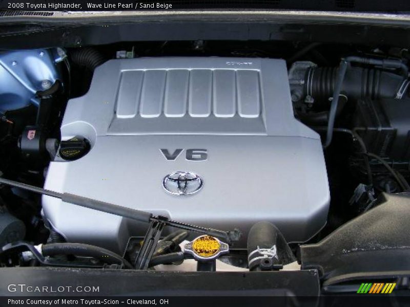Wave Line Pearl / Sand Beige 2008 Toyota Highlander