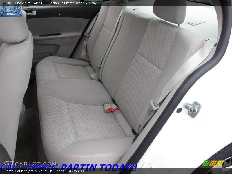 Summit White / Gray 2008 Chevrolet Cobalt LT Sedan