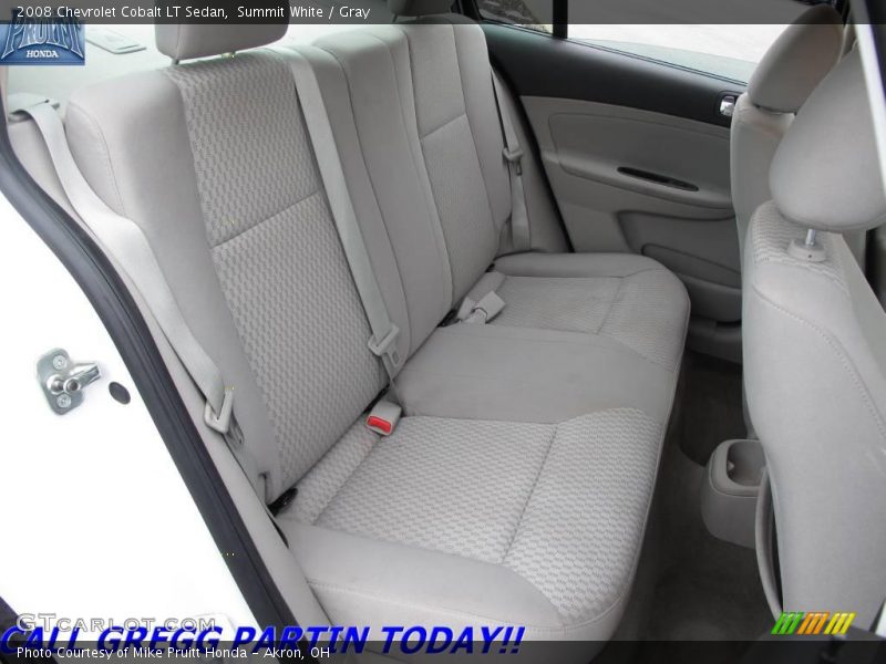 Summit White / Gray 2008 Chevrolet Cobalt LT Sedan
