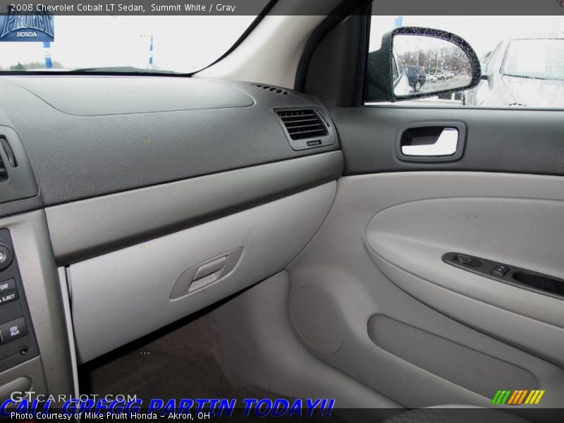 Summit White / Gray 2008 Chevrolet Cobalt LT Sedan