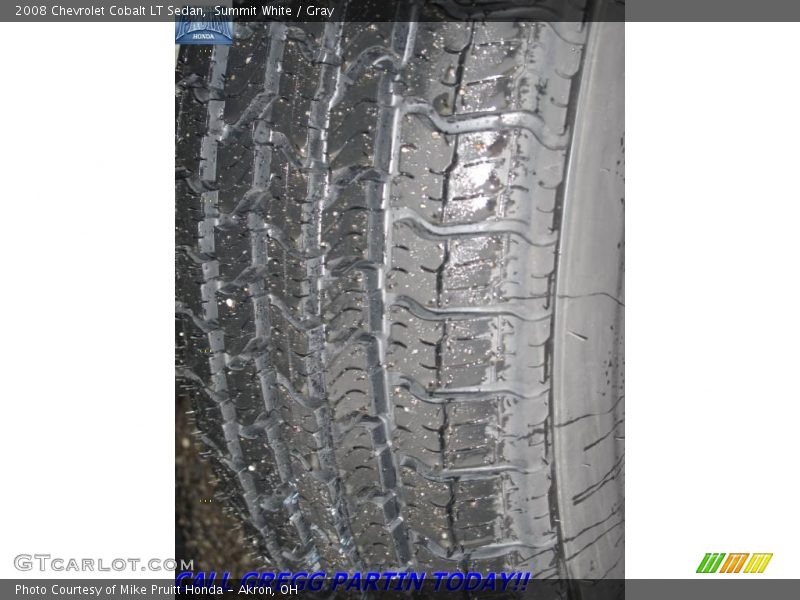 Summit White / Gray 2008 Chevrolet Cobalt LT Sedan