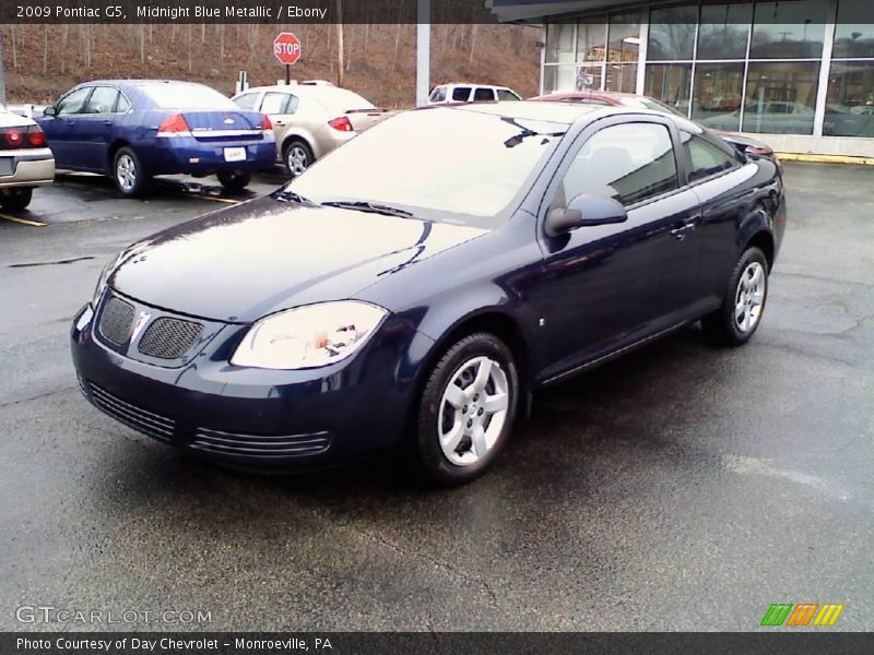 Midnight Blue Metallic / Ebony 2009 Pontiac G5