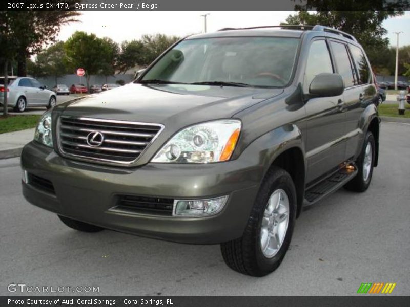 Cypress Green Pearl / Beige 2007 Lexus GX 470
