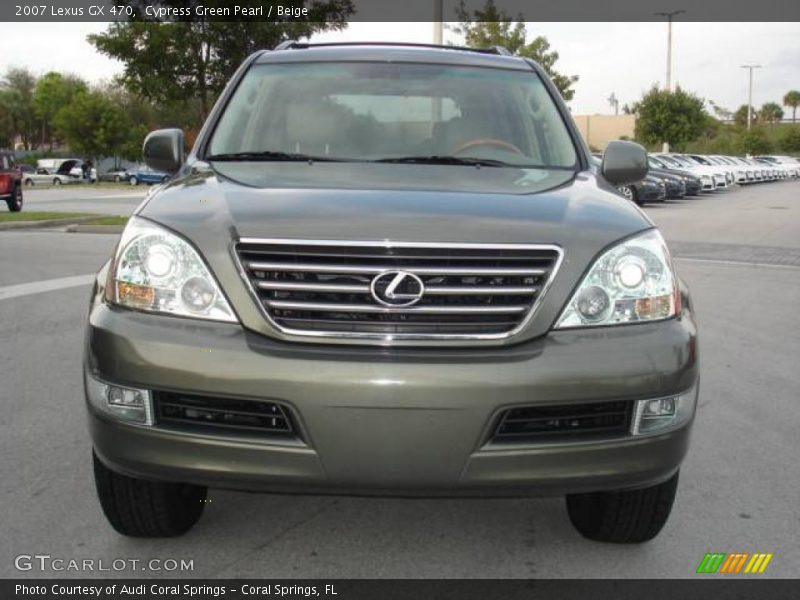 Cypress Green Pearl / Beige 2007 Lexus GX 470