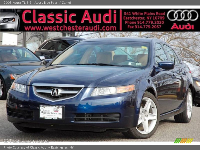Abyss Blue Pearl / Camel 2005 Acura TL 3.2