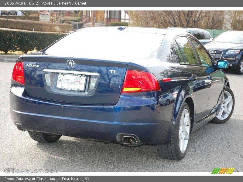 Abyss Blue Pearl / Camel 2005 Acura TL 3.2