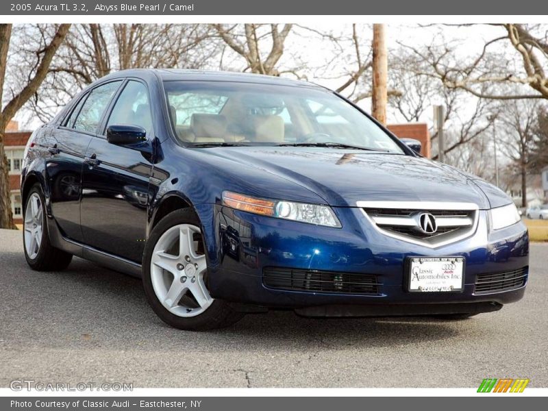 Abyss Blue Pearl / Camel 2005 Acura TL 3.2