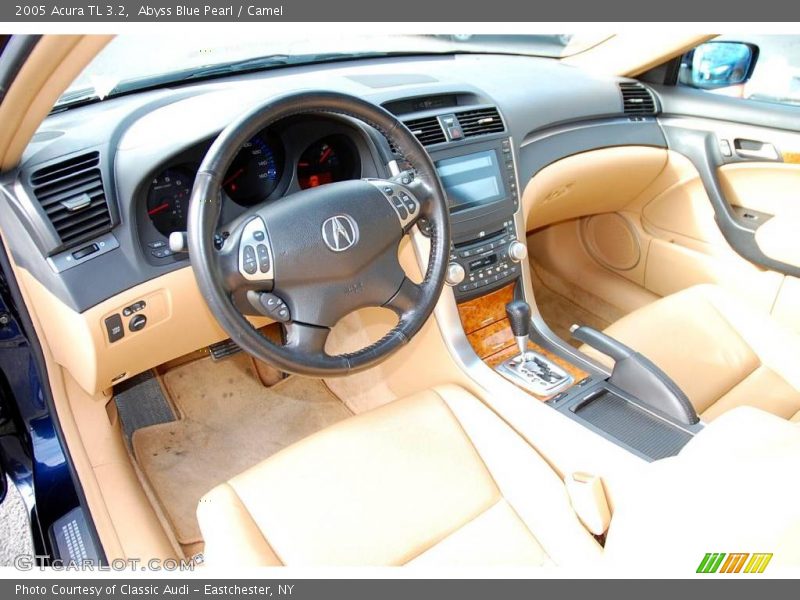 Abyss Blue Pearl / Camel 2005 Acura TL 3.2