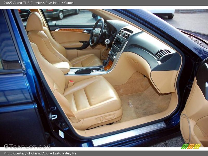 Abyss Blue Pearl / Camel 2005 Acura TL 3.2