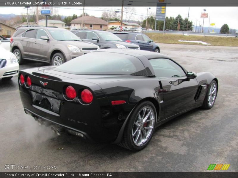 Black / Ebony 2009 Chevrolet Corvette Z06