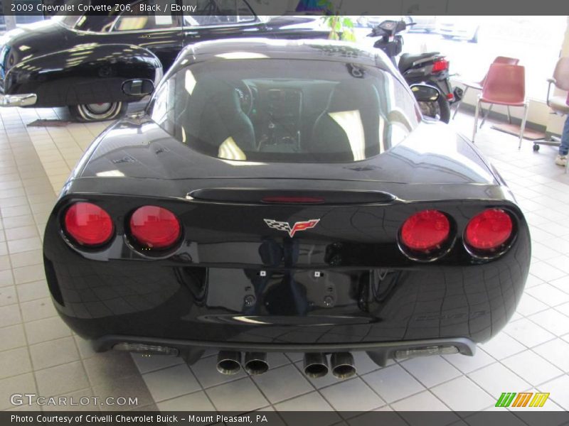 Black / Ebony 2009 Chevrolet Corvette Z06
