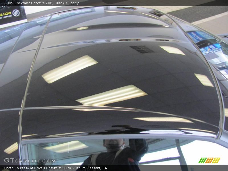 Black / Ebony 2009 Chevrolet Corvette Z06