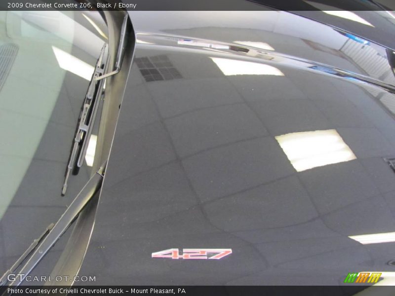 Black / Ebony 2009 Chevrolet Corvette Z06