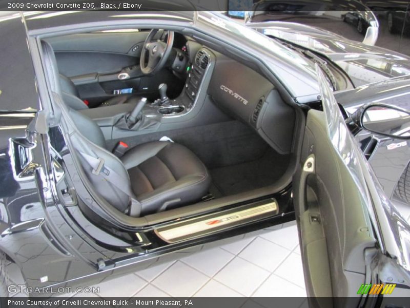 Black / Ebony 2009 Chevrolet Corvette Z06