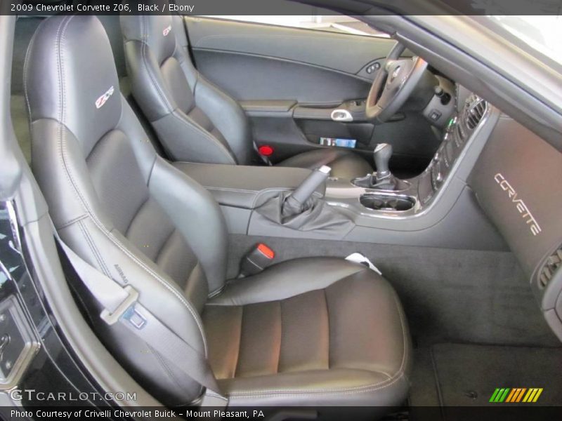 Black / Ebony 2009 Chevrolet Corvette Z06