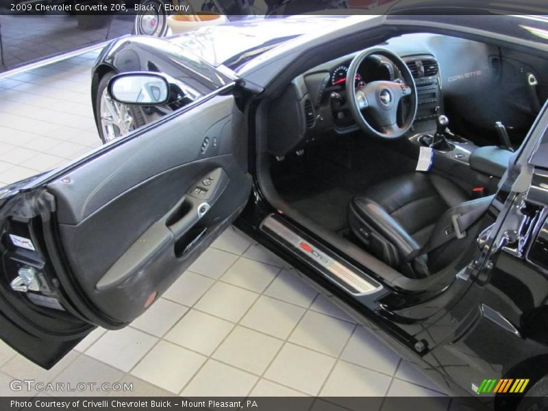 Black / Ebony 2009 Chevrolet Corvette Z06