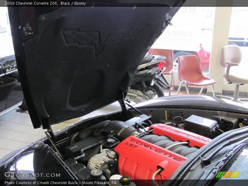 Black / Ebony 2009 Chevrolet Corvette Z06
