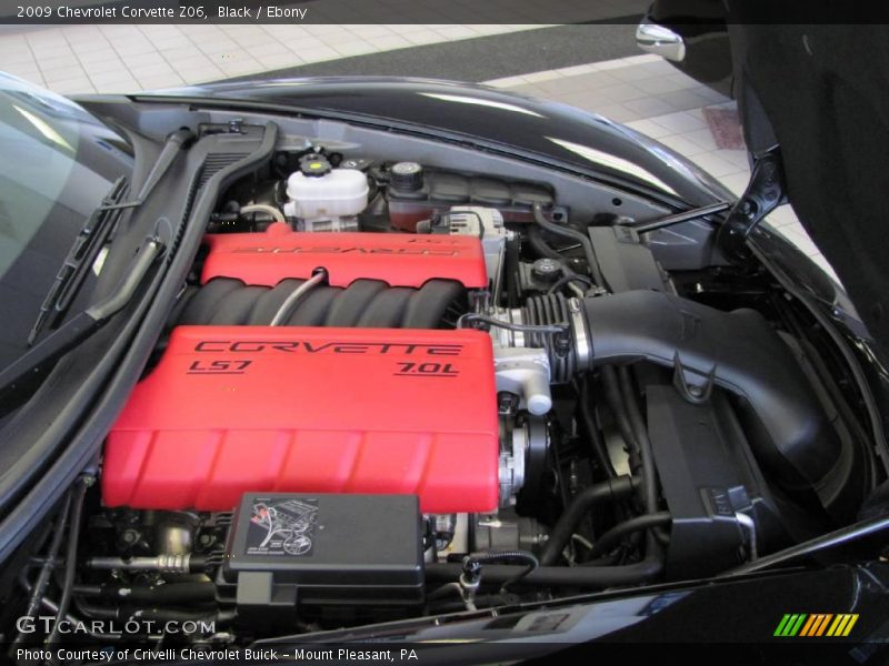 Black / Ebony 2009 Chevrolet Corvette Z06