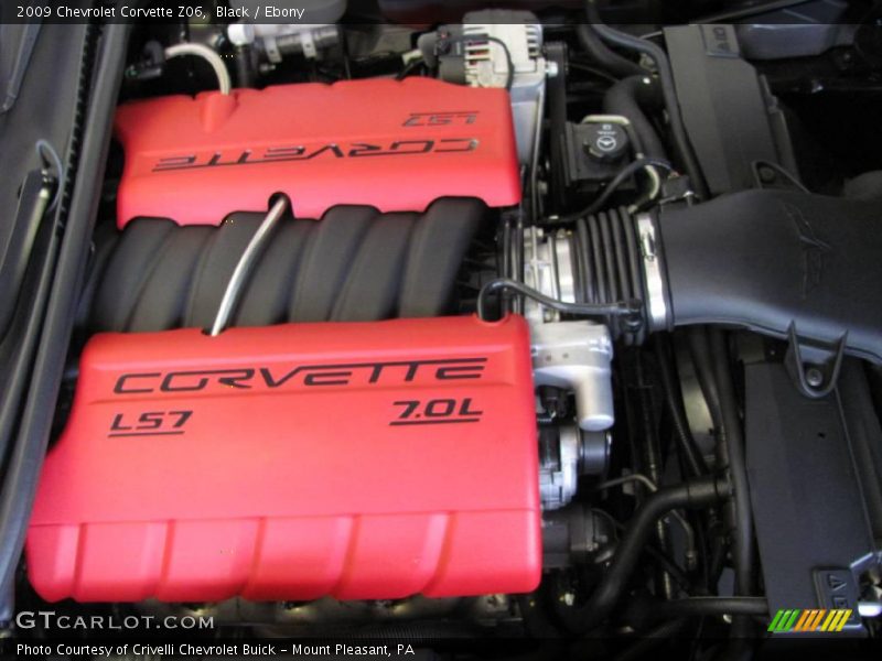 Black / Ebony 2009 Chevrolet Corvette Z06
