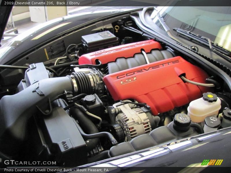 Black / Ebony 2009 Chevrolet Corvette Z06