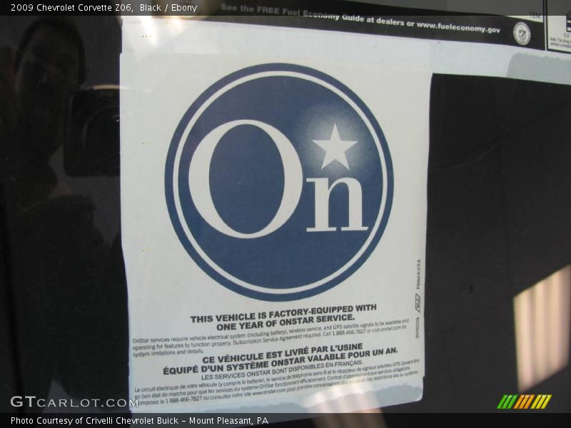 Black / Ebony 2009 Chevrolet Corvette Z06