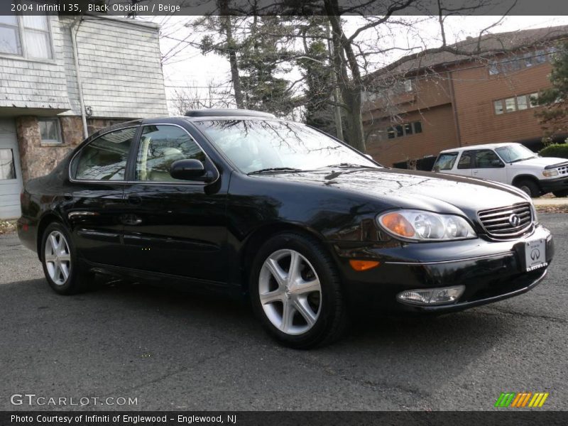 Black Obsidian / Beige 2004 Infiniti I 35