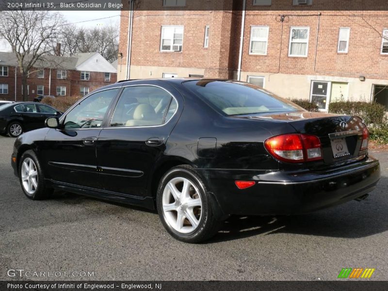 Black Obsidian / Beige 2004 Infiniti I 35