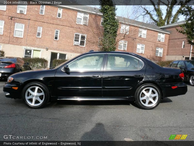 Black Obsidian / Beige 2004 Infiniti I 35