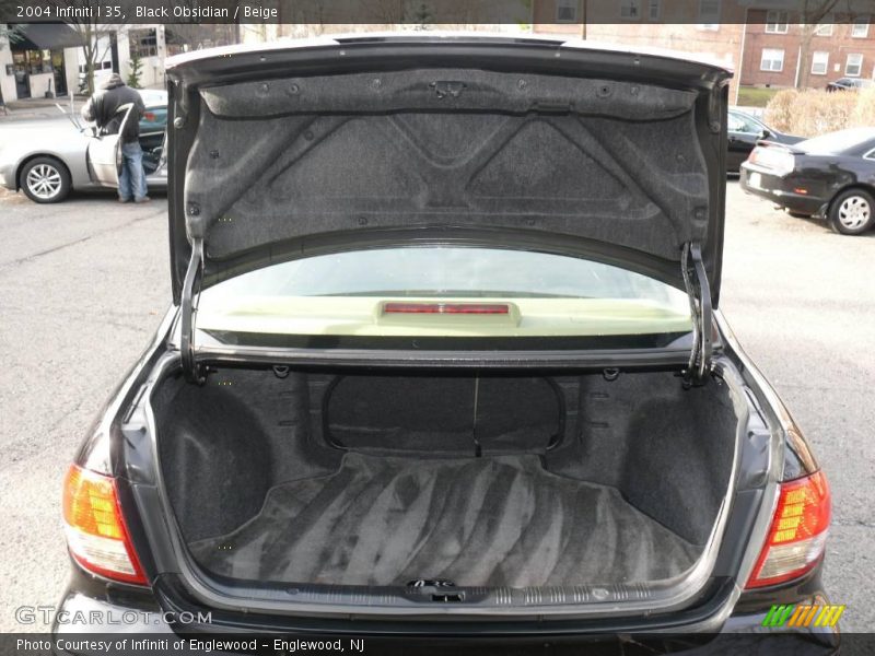 Black Obsidian / Beige 2004 Infiniti I 35