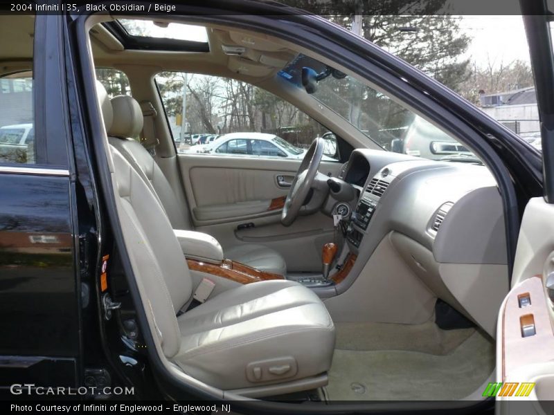 Black Obsidian / Beige 2004 Infiniti I 35