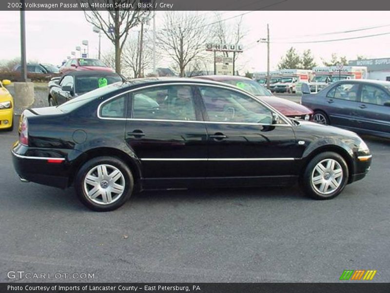 Black / Grey 2002 Volkswagen Passat W8 4Motion Sedan