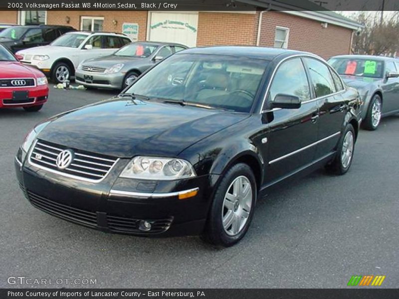 Black / Grey 2002 Volkswagen Passat W8 4Motion Sedan