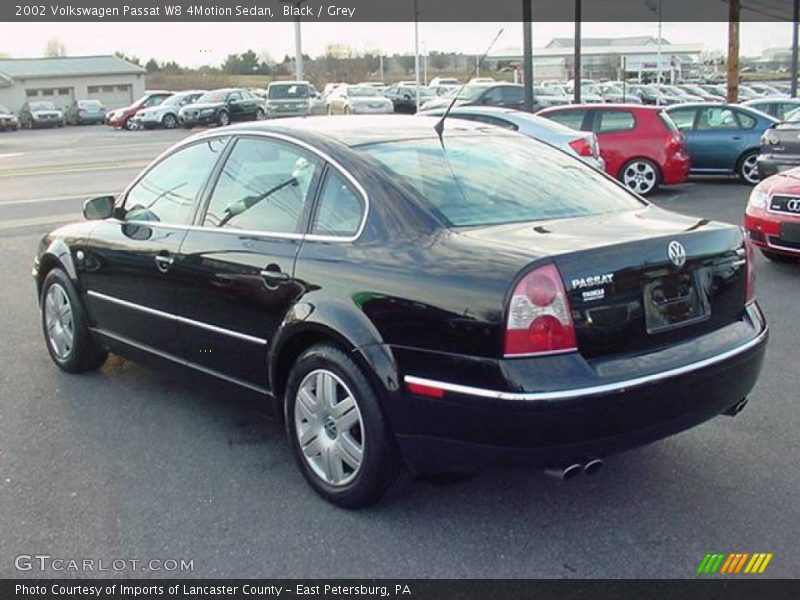 Black / Grey 2002 Volkswagen Passat W8 4Motion Sedan