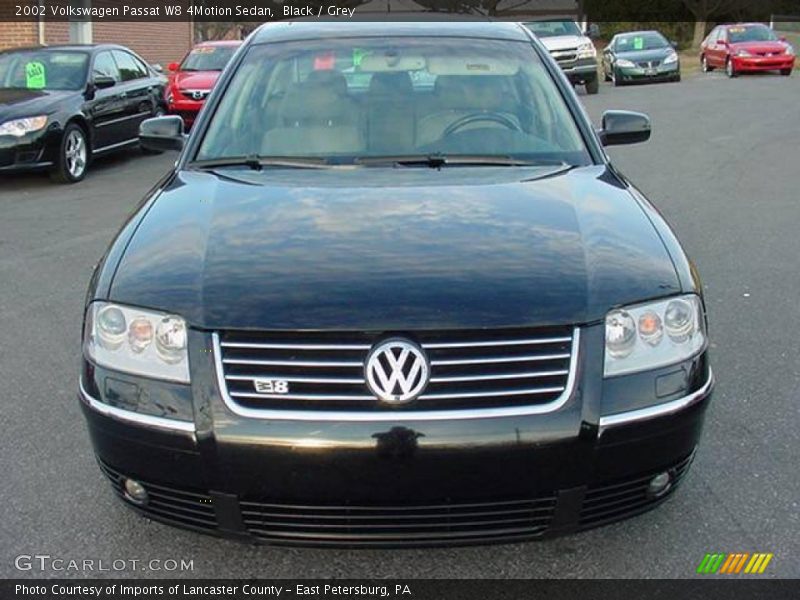 Black / Grey 2002 Volkswagen Passat W8 4Motion Sedan